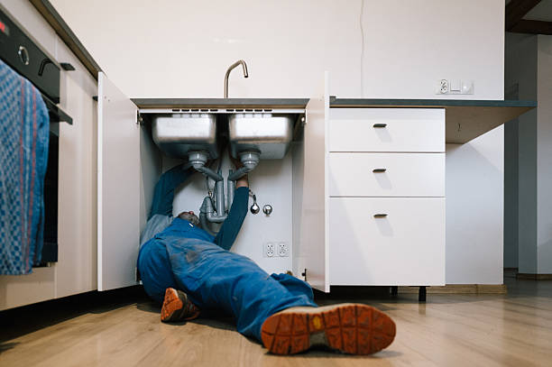 Professional Plumbing technician working in Queen Anne, MD